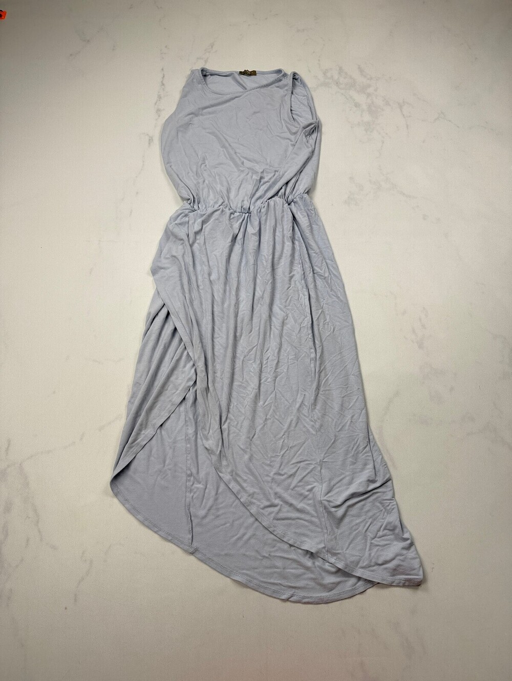 Lilla P Maxi Dress Light Blue Contemporary Everyday Essential - Womens S